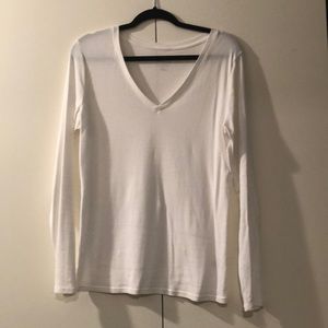 White long sleeve T-shirt